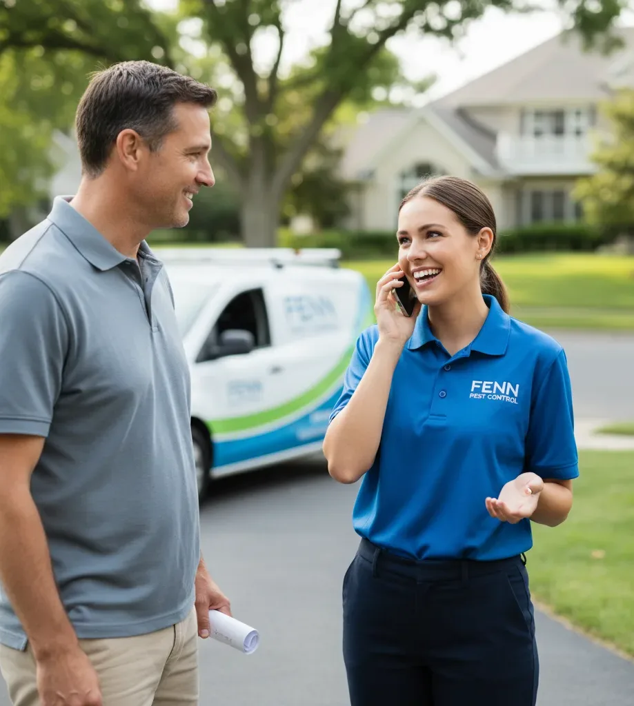 Fenn Pest Control customer support in Olin